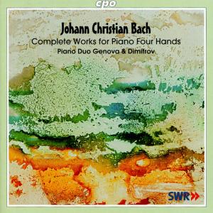 Johann Christian Bach • Complete Works for Piano Four Hands (cpo 999 848-2) |Cover