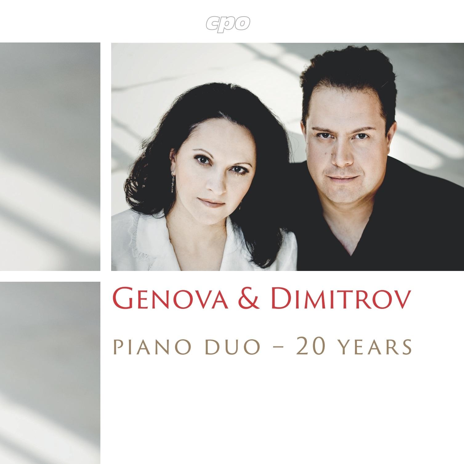 CD "20 Years Genova & Dimitrov Piano Duo" (cpo AGLD 2015) | Cover